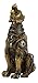 Ebros Denizen of Twilight Steampunk Wolf Howling Statue with Sculpted Gearwork Clockwork Feature 6