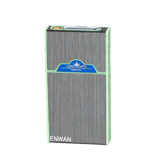 ENWAN ���C�^�[�t���^�o�R�P�[�X USB�[�d�� �^�o�R�P�[�X 20�{���[ �d�M�� ���� �h�� ���O�Ή� �����Y ���f�B�[�X ������� �V�K���b�g�P�[�X (����u���b�N, �X���������O�T�C�Y�iMEVIUS Superslim 100���Ή��j)