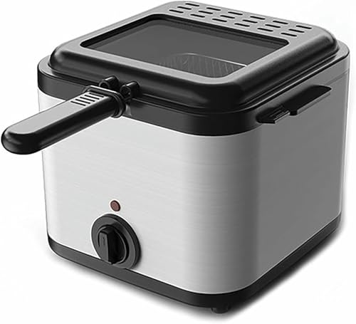 Friteuse électrique compacte pour frites maison croustillantes sur votre plan de travail