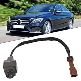 Caméra de recul pour Mercedes-Benz Classe C W205, caméra de recul avec assistance au stationnement à 360 degrés, pour A0009055011 ABS noir 12 V