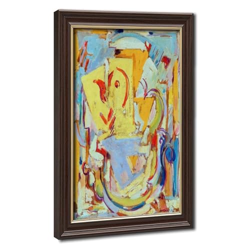 Poster Arabesque Brush Albert Gleizes décoration sur toile murale moderne 30x45 cm