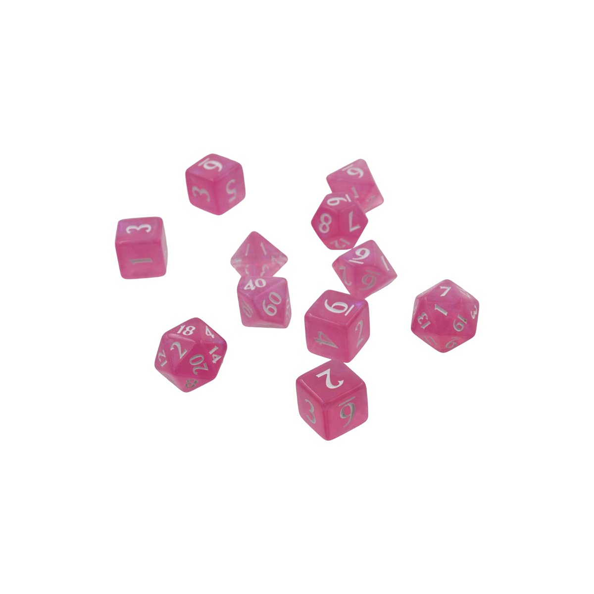 Ultra Pro - Eclipse 11 Dice Set - Hot Pink