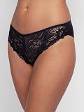 DORINA Angie-Brief Angie Koronkowe majtki z mikrofibry - codzienny komfort i elegancja, czarne, XL, czarny, XL