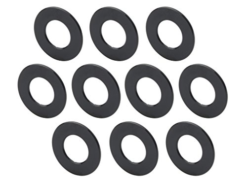 ポッシュ バイク用品 ユニバーサルカラー M10 厚さ1mm ブラック 10個入 汎用カラー 300110-06