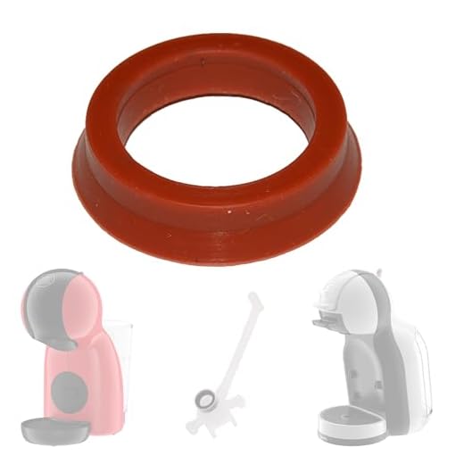 Dichtung O-Ring Lippndichtung passend für Krups Dolce Gusto KP Piccolo Circolo Melody zu Wassertank Wasserbehälter Tankdichtung D04 von Snapworld-Kaffee