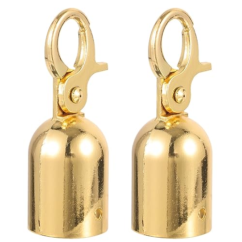Angoily 2pièces De Fin De Corde Acier Inoxydable De Butées De Corde Avec Snap Accessoires Pour Décoration De Terrasse Et Espaces Extérieurs