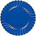Amscan Festive Premium Plastic Scallop Plate Party Supplies, 7 1/2