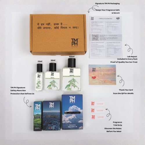 Image of TMPerfumehouse Arm porfumo EDP for Men | Fresh, Aromatic & Long Lasting Perfume Spray | Freshspicy, Amber & Marine Fragrance | Luxury Gift for Him | TMPH | 50ml