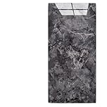 Sightday 10Pcs Marble Tile Stickers,60 x 30cm Self Adhesive Wall Tiles,Stick On Tiles for Bathroom,Decorative Waterproof Self Adhesive Tile for Walls Bathroom/Kitchen/Living Room/Bedroom(Dark Grey)