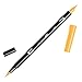 Produktbild Tombow ABT-993 Fasermaler Dual Brush Pen mit zwei Spitzen, chrome orange