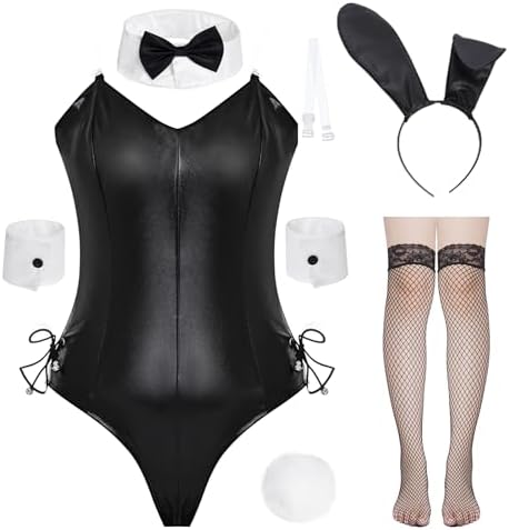 CR ROLECOS Disfraz De Conejo Para Mujer, Traje De Cosplay De