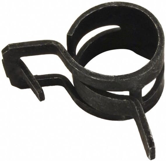 Hose Clamp: Zinc Coated Steel, 22 mm “ 26 mm Clamping Dia, 15 mm Band Wd, CTB-24ST FK, 2UTG7