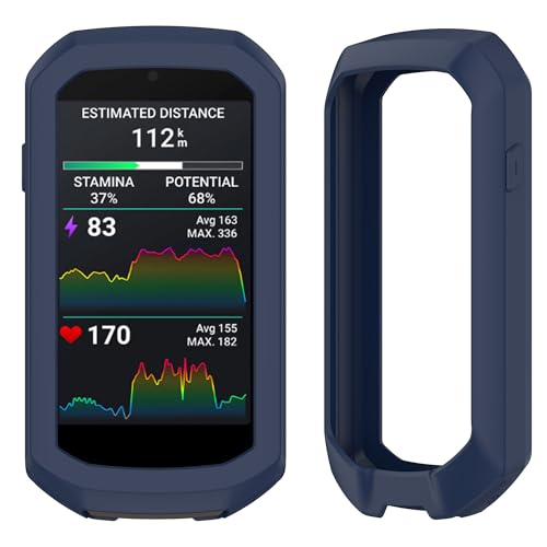 Image of Garmin Edge 1050 Cycling GPS Computer Black Silicone Case Gift Box Bundle | Color Touchscreen, Built-in Speaker, Group Ride, Road Alerts | Includes PlayBetter Screen Protectors, Adapter, Case & More