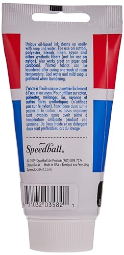 Speedball Transparent Extender Base for Fabric Block Printing AP Certified
| Speedball 3582 Transparent Extender Base for Block Printing Ink AP Certified |5 FL OZ
| Transparent Extender Base for Fabric Block Printing by Speedball AP Certified
