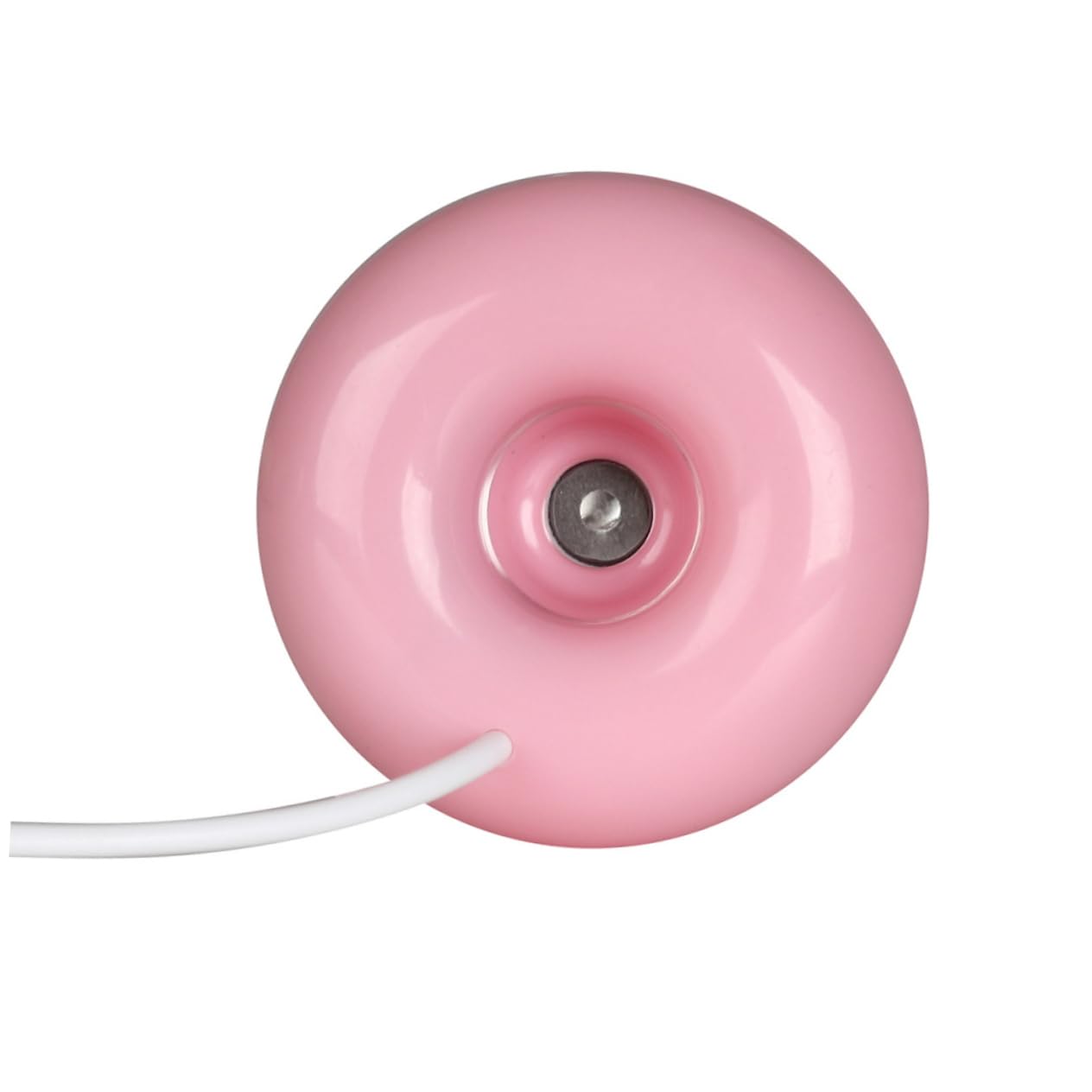 Cabilock Mini Home Air Humidifier Portable Pink Donut Shape Aroma Diffuser Led Light for Office Bedroom Boys and