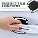 Sumjig Car Door Handle Protector, Car Handle Cover, Car Handle Protectors for Vehicles, Universal for Most Cars, Trucks and Vans (White & Black #8PCS)