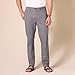 Amazon Essentials Men's Straight-Fit Casual Stretch Khaki, Dark Grey, 40W x 30L