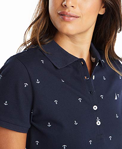 Nautica Women's Stretch Cotton Polo Shirt4