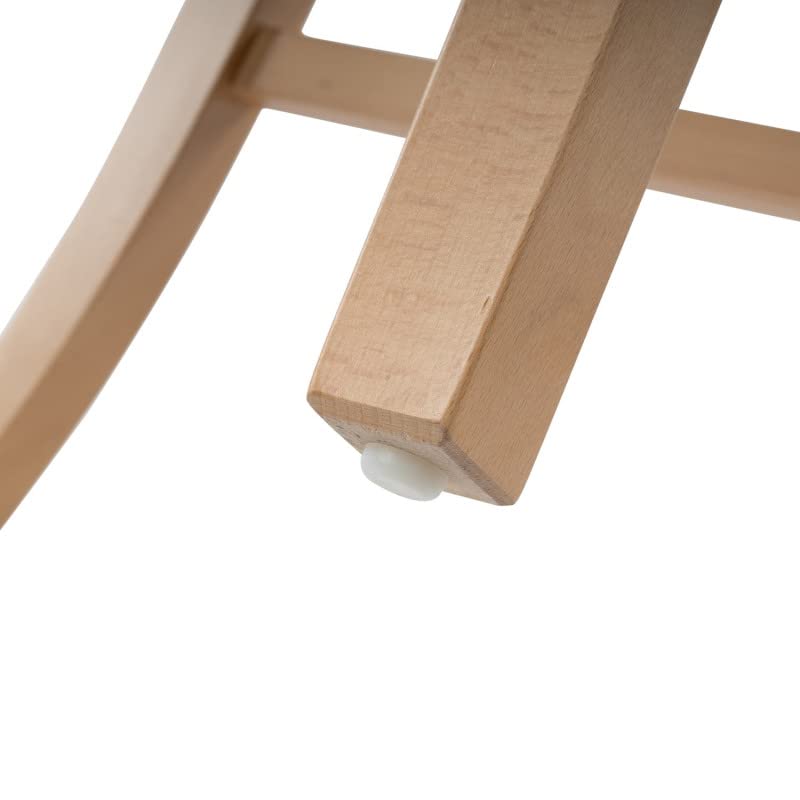 APLOS Chaise d'aide à la levée Suzanne, Bascule Automatique réglable, Chaise Ergonomique collectivité pour Seniors et Personnes à Mobilité Réduite, Tissu Design et résistant