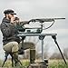 Caldwell Lead Sled 3 Adjustable Ambidextrous Recoil Reducing Rifle Shooting Rest with Elevation Adjustments for Range and Shooting Stability