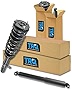Front Loaded Strut Spring Assembly Rear Shock Absorber Kit Set of 4 for Mazda 6