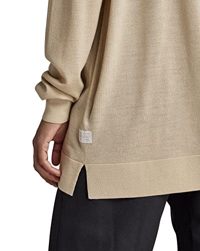 Miniatura 5 de G-Star Raw Loose Knitted Turtleneck Pullover, Tejidos Para Mujer, Beige Brown Rice D22502-B692-D309 , S