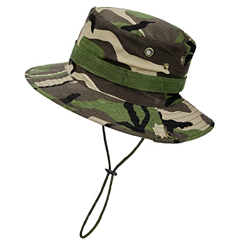 Kids Sun Hat For Girls Boys Outdoor Breathable Sun Protection Upf 50+ Wide Brim Summer Beach Bucket Hat Kids Safari Hat Kids Fishing Hat Kids Hiking Gear Camo Bucket Hat Camo 8-15 T #TOP1