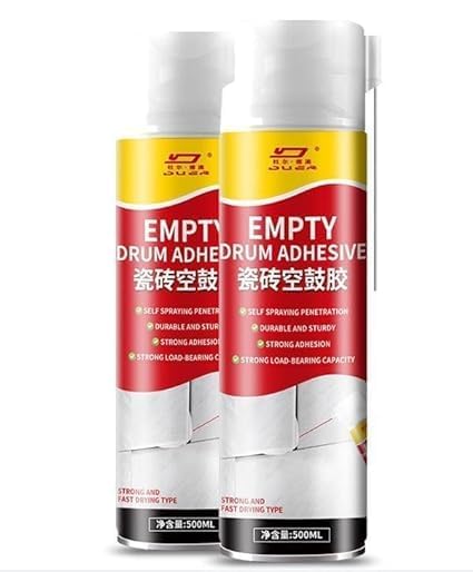 Tile Empty Drum Agent repair sealant With needle design can go deep into the gap to repair loose floor tiles Waterproof Tiles Grout quick drying tile injection Tile Adhesive Glue 500ml (1 pcs)-image-42