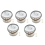 QTwnlop 5PCS Hydraulic Filter 4231195 for Hitachi Excavator EX200 EX200K RX2000 Replace Parts