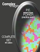 P.E. Electrical & Computer: Power Practice Exam Complete Set 4th Edition 1635870496 Book Cover