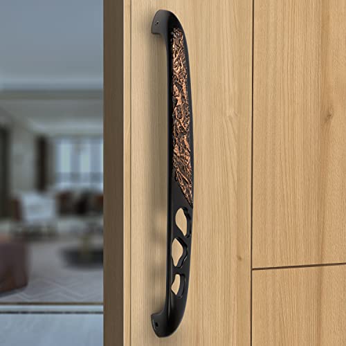 Image of Plantex Heavy Duty Door Handle /13-inches Door Handle for Main Door /Pull Push Main Door Handle Set /Door & Home Decor - Pack of 1 (311-Copper Antique Finish) - 3 Years Warranty