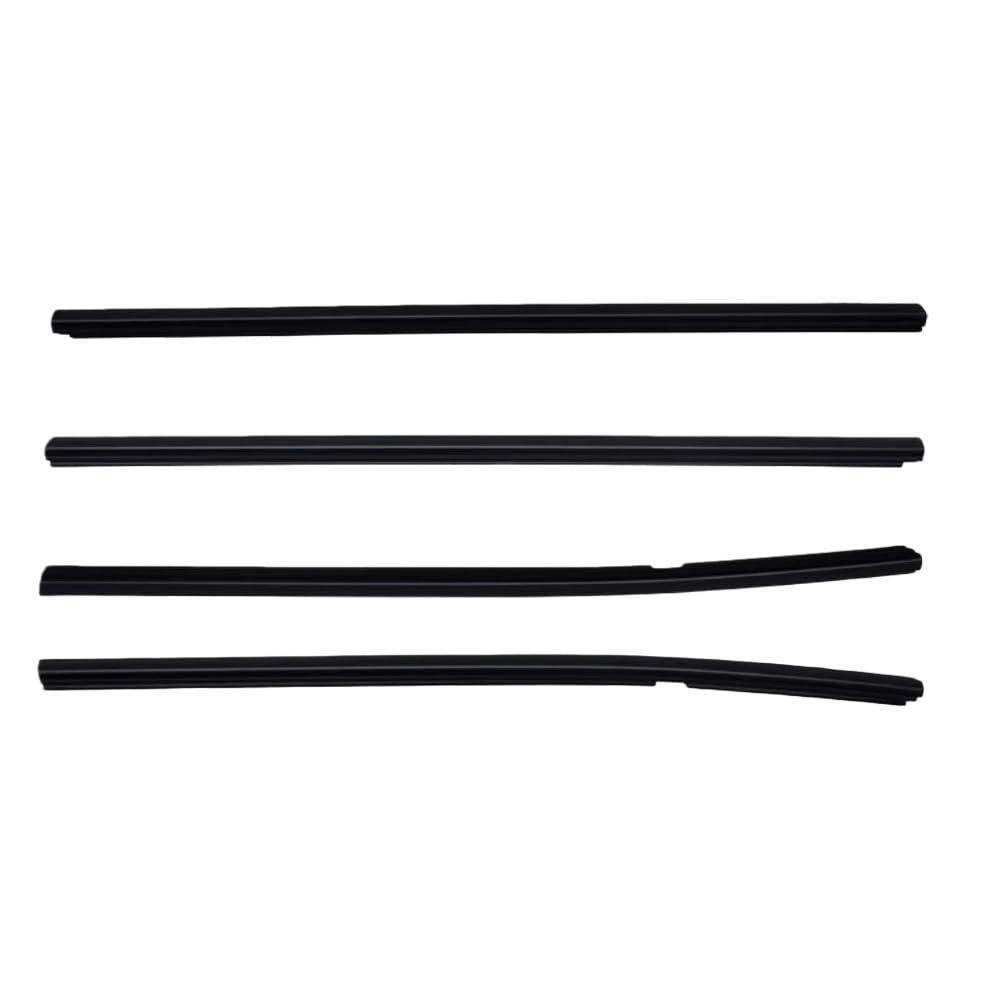 Mzxygkli One Color Car Window Weather Strip Car Outside Window Weatherstrip Seal Belt Trim For City For Sedan 2009-2014