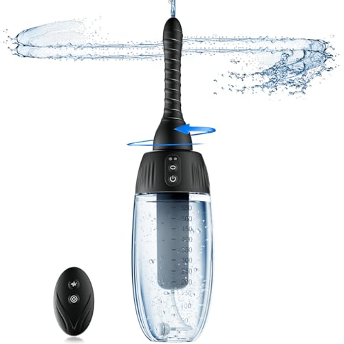 Ducha anal Enema rotatorio automático - 20oz Duchas para hombres...