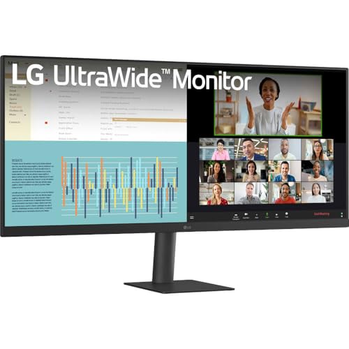 Image of LG 34U511ABKIT1 34 inch UltraWide IPS WFHD Computer Monitor 2560x1080 100Hz 5ms 178 Degree Viewing Angle 400 Nits Brig