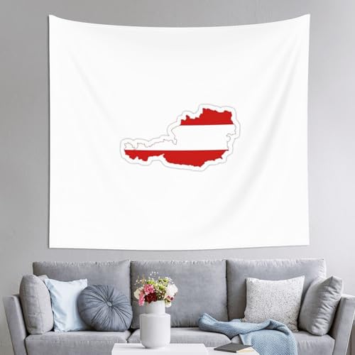 Tapiz para sala de estar DUWAA que cubre paredes vacías con un diseño estético de Austria