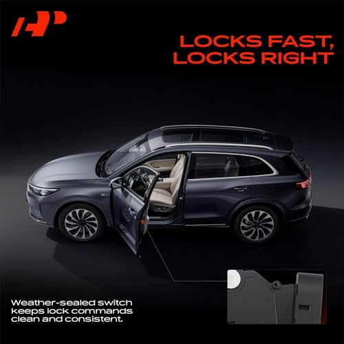 Image of A-Premium Front Right Passenger Side Door Lock Actuator | Compatible with Toyota Corolla 2000-2002 Sedan, Without Anti-Theft Package