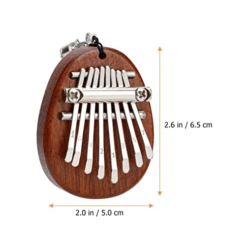 BIENKA Kalimba Pouce Piano 8 Tons avec Corde Portable Doigt Piano Bois Pouce Instrument de Musique for Débutant Musique… - Les Beatles, Paul McCartney, John Lennon, RIngo Starr, George Harrison BIENKA Kalimba Pouce Piano 8 Tons avec Corde Portable Doigt Piano Bois Pouce Instrument de Musique for Débutant Musique… – Image 3