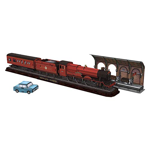 Image of Revell 3D Puzzle 00303 I Harry Potter Hogwarts Express Set I 180 Pieces I 2 Hours Building Fun for Children and Adults I from 8 Years I Build The Scenes of Harry Potter Yourself Together