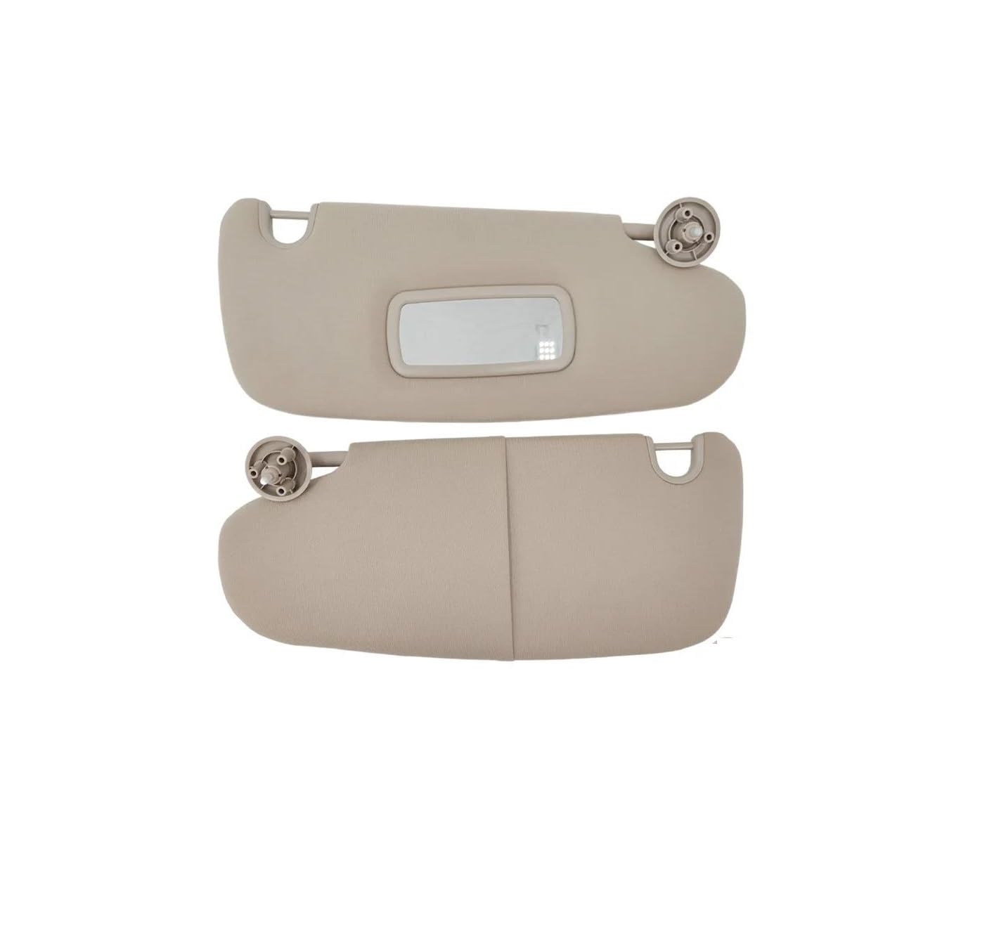 Tendine Parasole Auto Visiera parasole per Dodge per Ram 1500 2500 3500 4500 5500 2002 2003 2004 2005 2006-2018 Parasole Parabrezza(02-09 Beige a Pair)