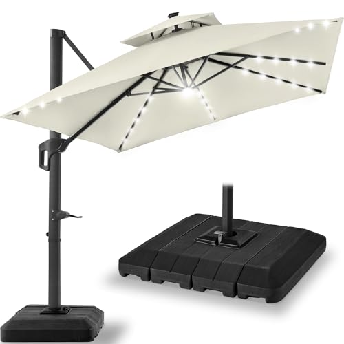 Best Choice Products 9x12ft Offset Umbrella