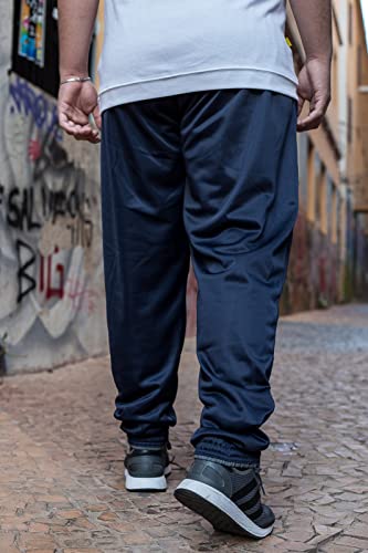 Calça Jogger Plus Size Masculina Treino Academia Tamanhos Grandes Elástico Bolsos Laterais 106 COR:P