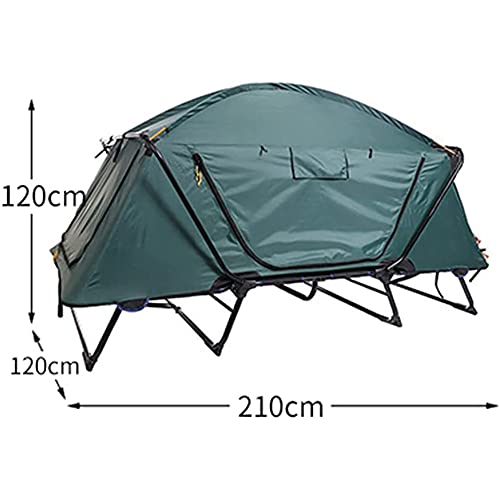 Carpa de camping doble capa plegable grande miniatura 6