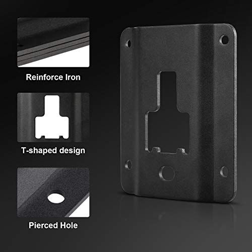 Tie Down Brackets for Ford F150 F250 F350 & Raptor Truck Bed Cargo (2015-Present) OE# FL3Z-9928408-AB, 4 Plates w/Extra Screws and Security-Drive Torx
