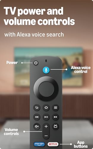 Image of Amazon Fire TV Stick HD (newest model), Alexa Voice Remote with TV power & volume controls, full HD streaming device