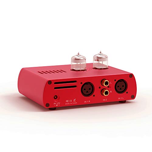 LOXJIE P20 Full Balance Tube Amplifier Headphone Power Amplifier (Red)