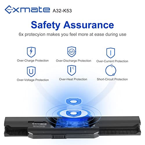 Batterie ordinateur portable K53 de qualité supérieure