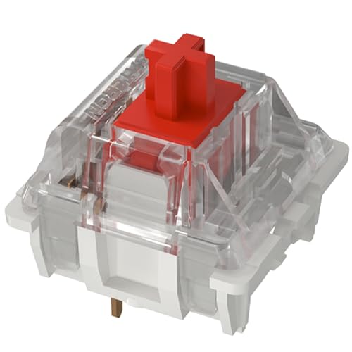 Switches linéaires GATERON KS-9 rouges 3 broches DEL RVB pour clavier mécanique MX