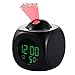Produktbild Yosoo LED Projektor Wecker Multifunktions Digital Temperatur Display Voice Talking Projektion Uhr 12/24 Stunden umgeschaltet Home Decor