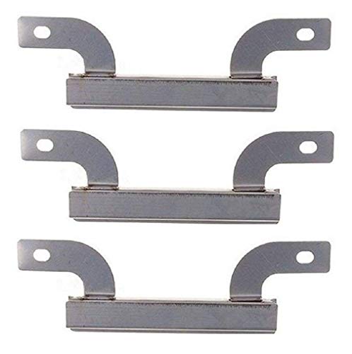 Hongso Crossover Tube Replacement Parts for Brinkmann 810-3660-S 810-8501-S 810-8502-S 810-1415-F 810-1415-W 810-1420-1, Carryover Tube for Charmglow 810-7450-S Grill Models Stainless Steel 7 5/8 inch