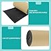 Garage Wall Protector, 79 x 8 x 1/4 Inch Garage Car Door Protector with Self-Adhesive Backing, Wall Guards for Car Door Collision Protection, Black